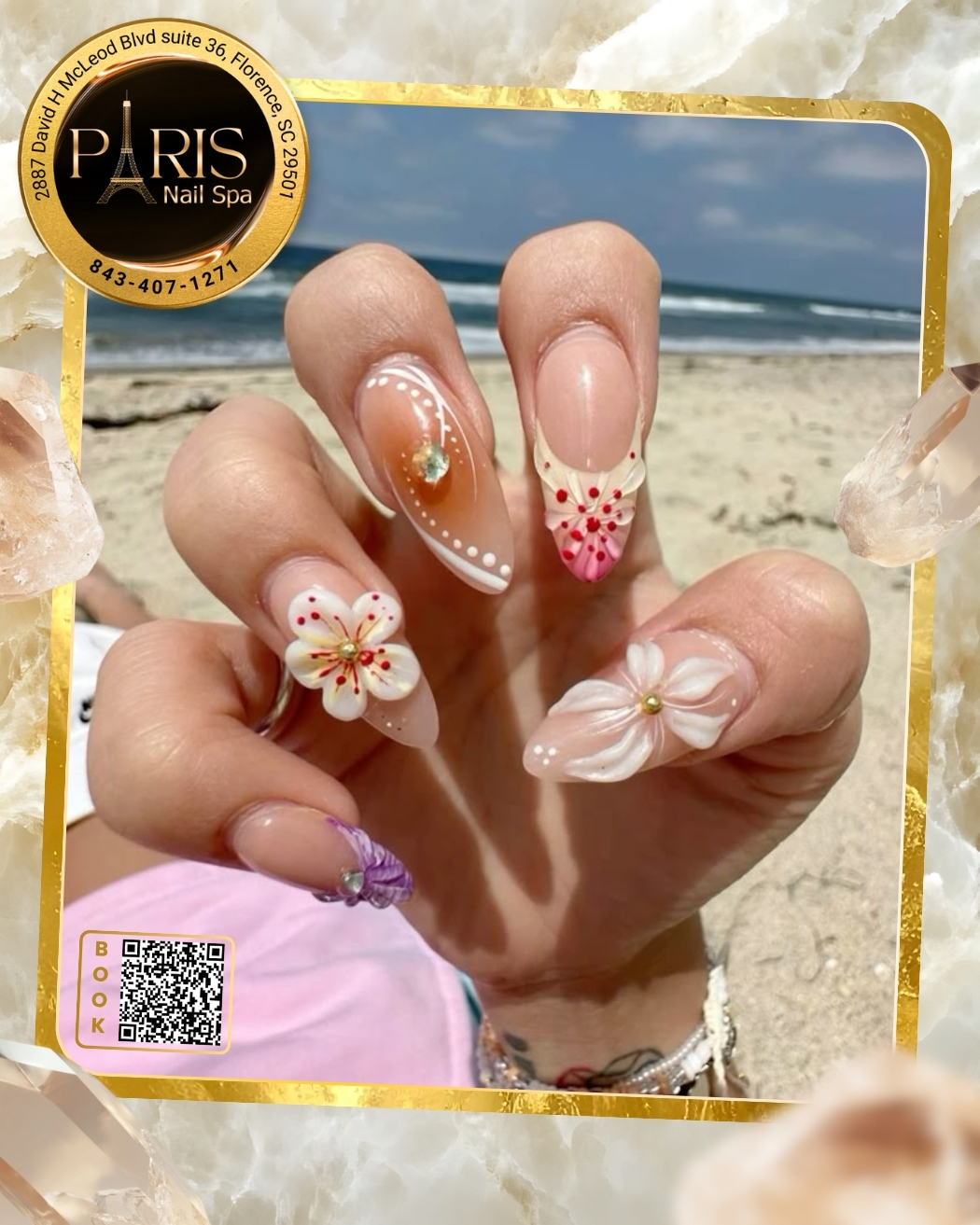 Trending nail art this summer -  Paris Nail Spa